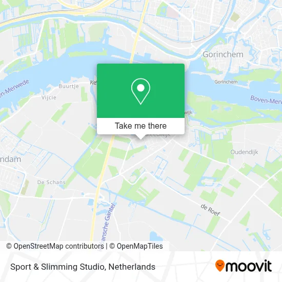 Sport & Slankstudio Karte