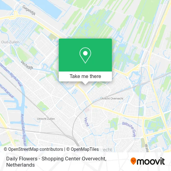 Daily Flowers - Shopping Center Overvecht map