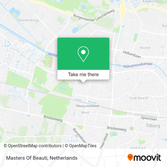 Masters Of Beauti map