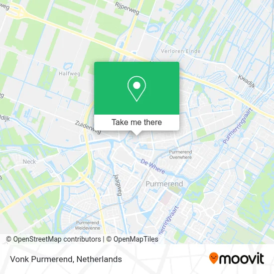 Vonk Purmerend map