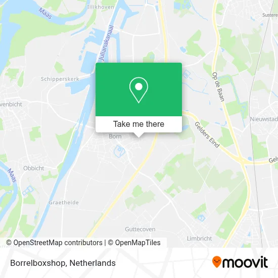 Borrelboxshop map
