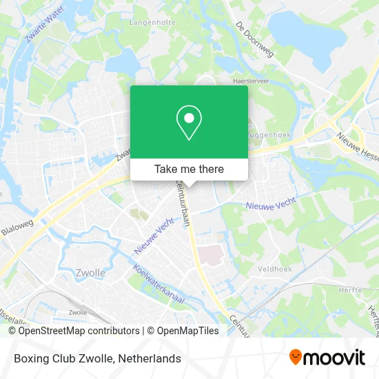 Boxing Club Zwolle Karte