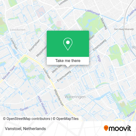 Vanstoel map