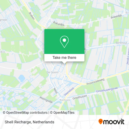 Shell Recharge map