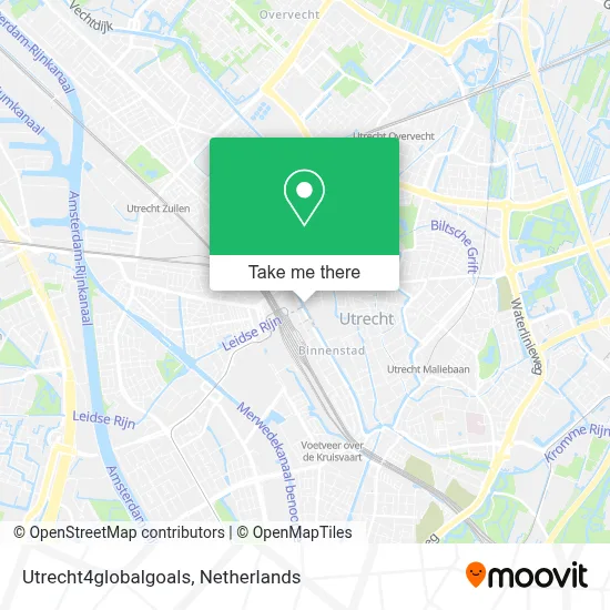 Utrecht4globalgoals map