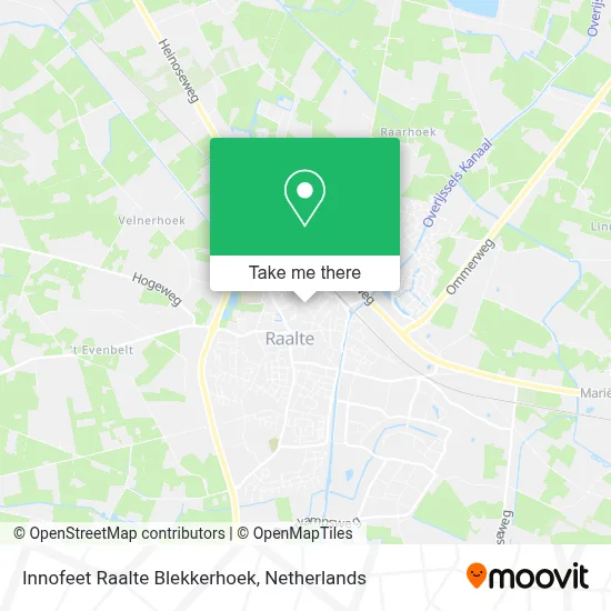 Innofeet Raalte Blekkerhoek map