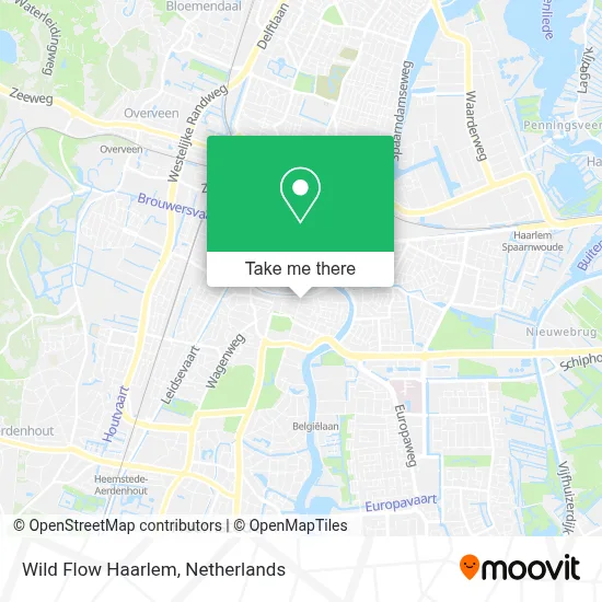 Wild Flow Haarlem map