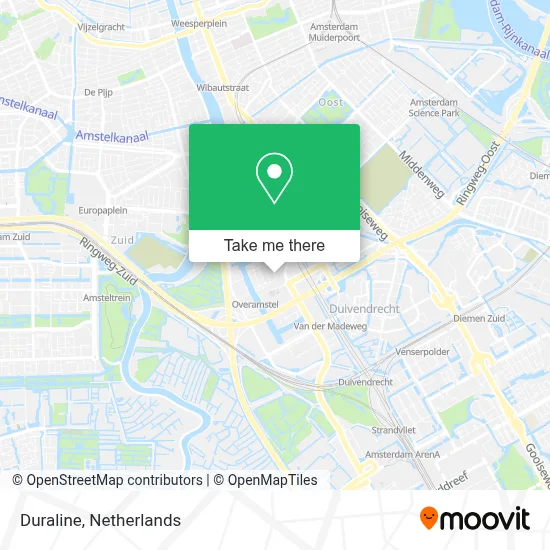 Duraline map