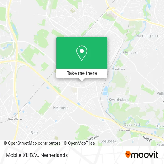 Mobile XL B.V. map
