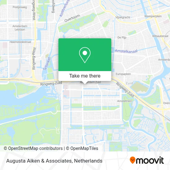 Augusta Aiken & Associates map