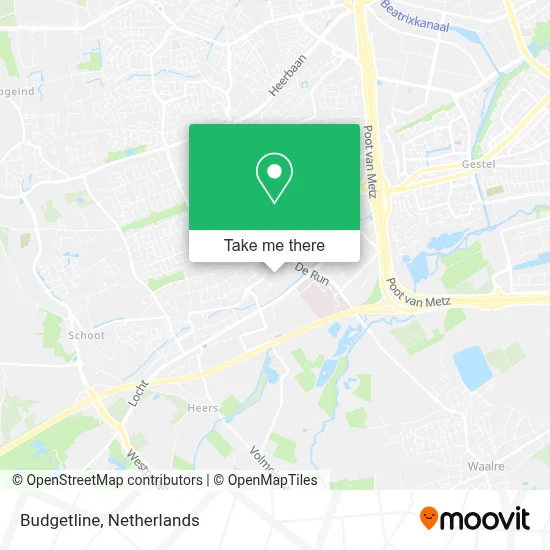 Budgetline Karte