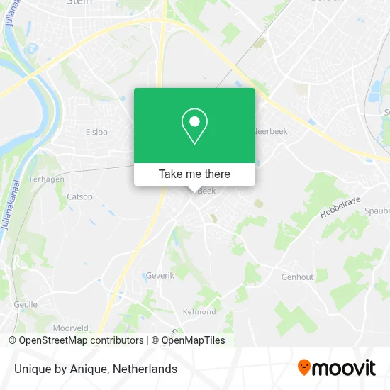 Unique by Anique map