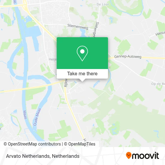 Arvato Netherlands map