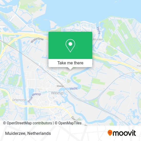 Muiderzee map