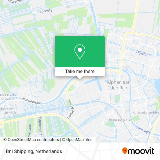 Bnl Shipping map