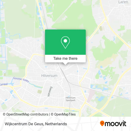 Wijkcentrum De Geus map