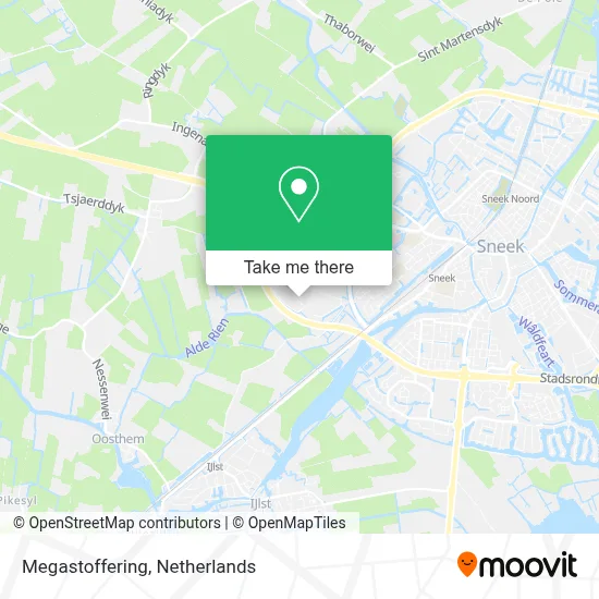 Megastoffering map