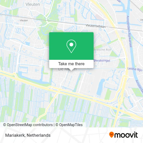 Mariakerk map