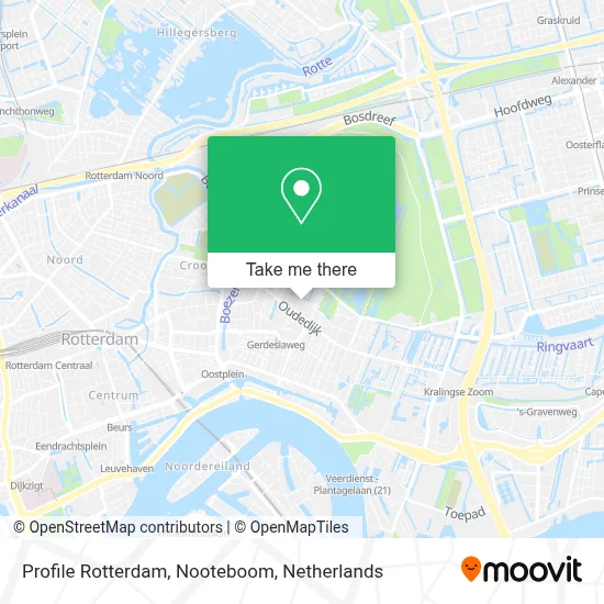 Profile Rotterdam, Nooteboom map