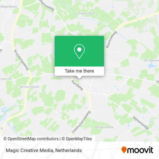 Magic Creative Media map