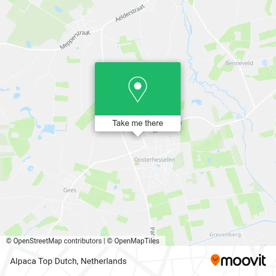 Alpaca Top Dutch map
