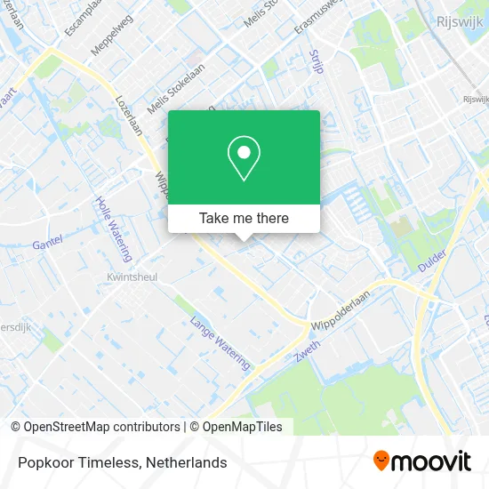Popkoor Timeless map