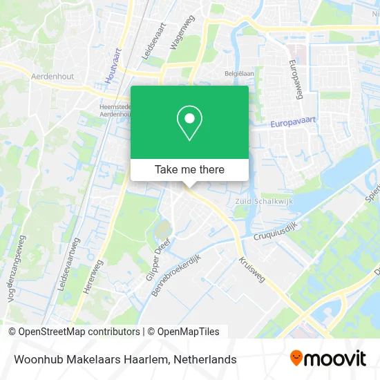 Woonhub Makelaars Haarlem map