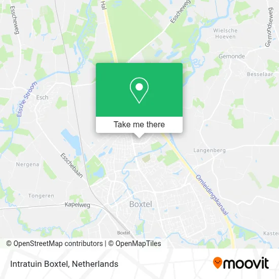 Intratuin Boxtel map