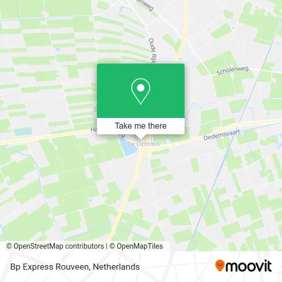 Bp Express Rouveen map