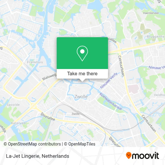 La-Jet Lingerie map