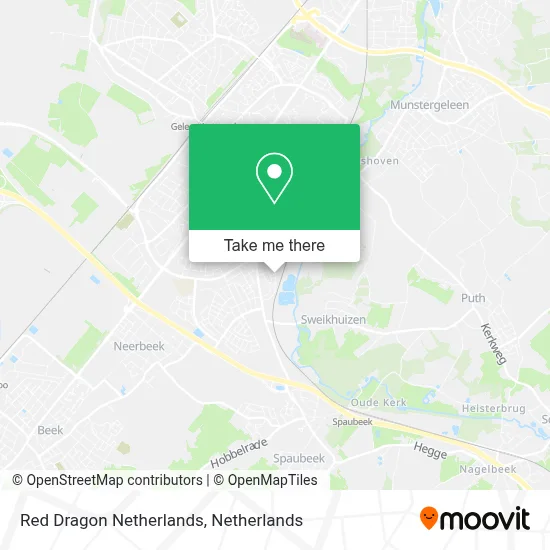 Red Dragon Netherlands map