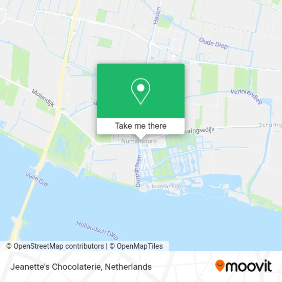 Jeanette's Chocolaterie map