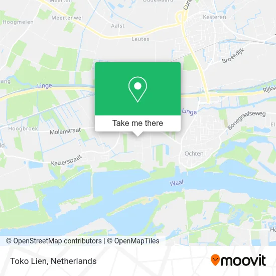 Toko Lien map
