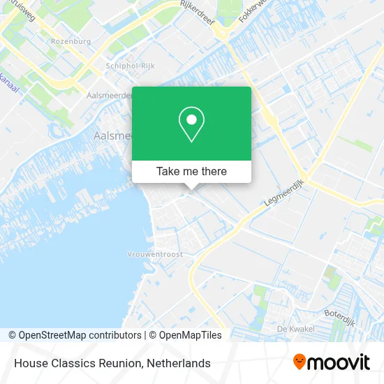 House Classics Reunion map