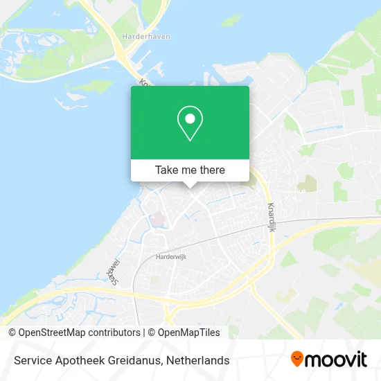 Service Apotheek Greidanus map