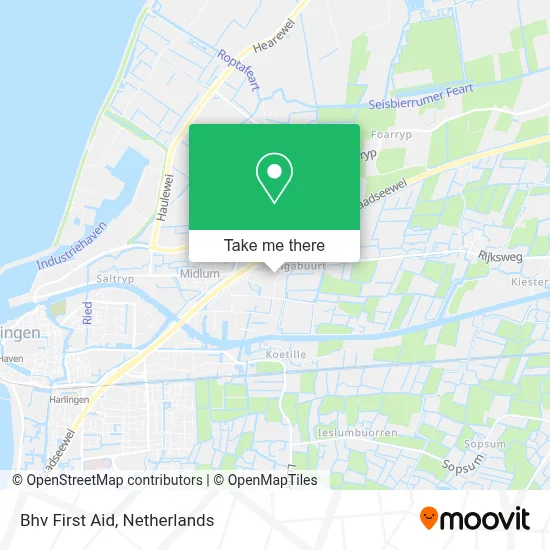 Bhv First Aid map