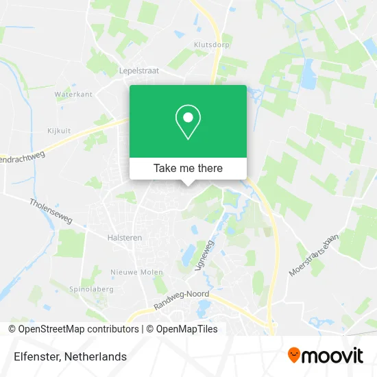 Elfenster map