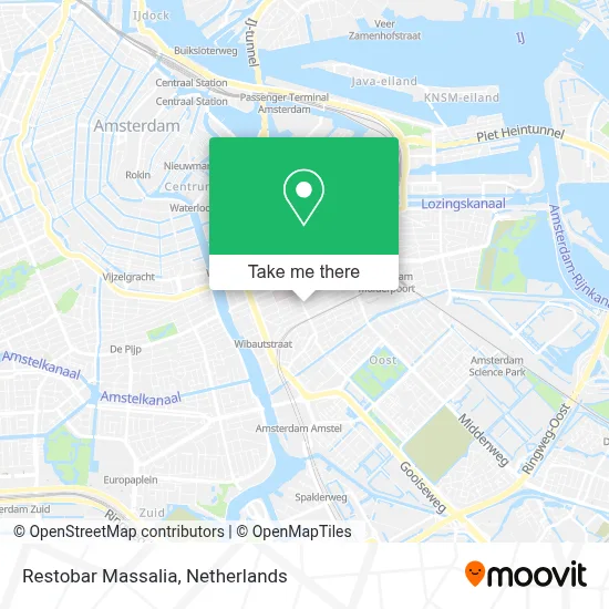 Restobar Massalia map