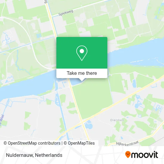 Nuldernauw map