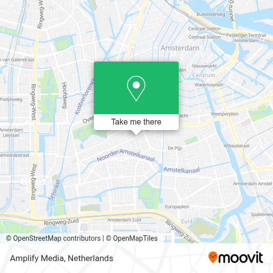 Amplify Media map