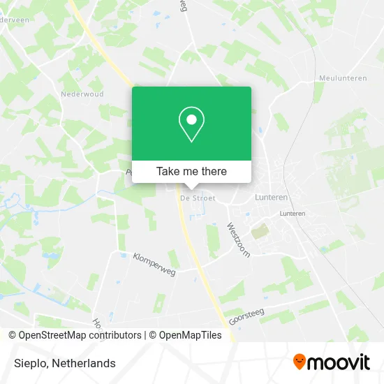 Sieplo map