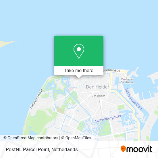 Postnl Pakketpunt map