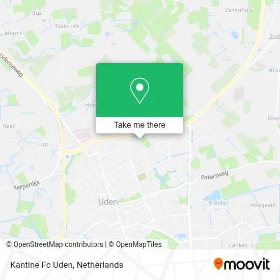 Kantine Fc Uden map