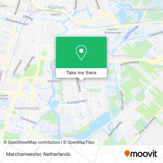 Matchameester map