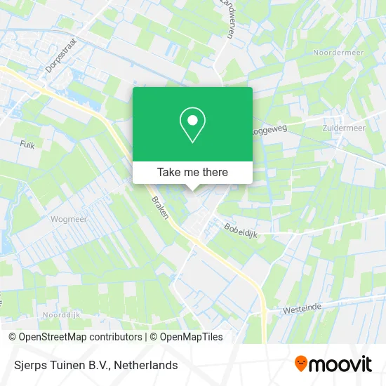 Sjerps Tuinen B.V. map