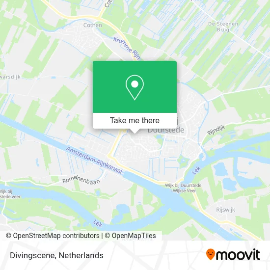 Divingscene map