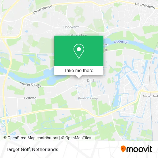 Target Golf map