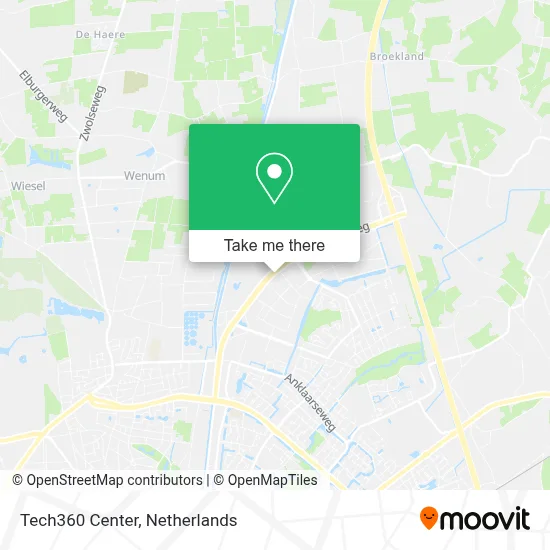 Tech360 Center map