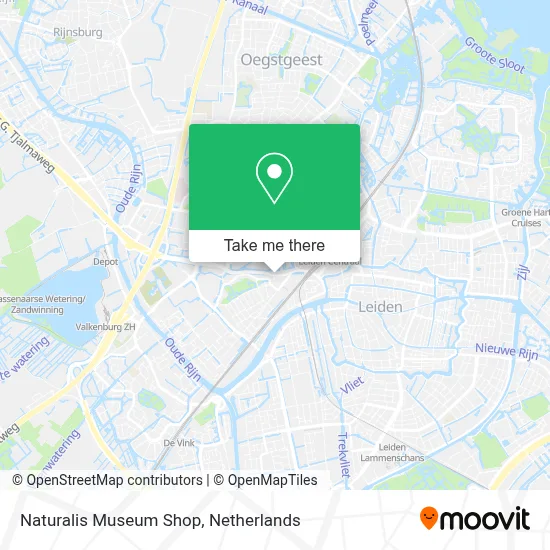 Naturalis Museum Shop map