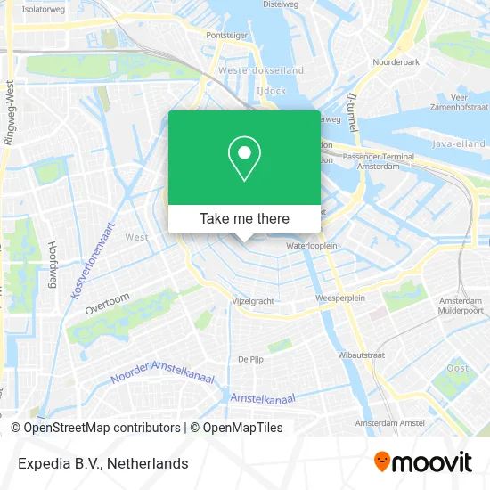 Expedia B.V. map
